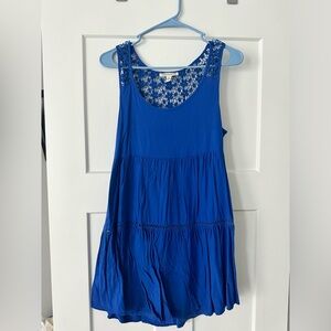 American Eagle Mini Dress Blue Small